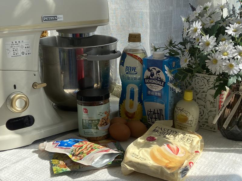 纯奶手撕吐司的做法 步骤1