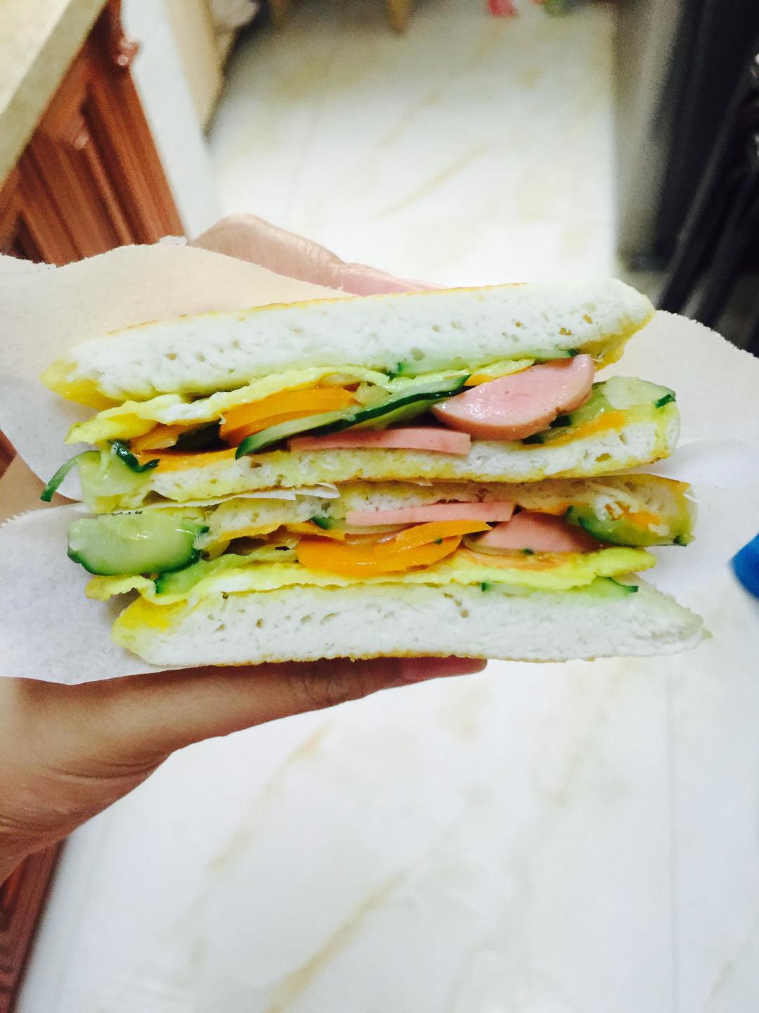 纯奶手撕吐司的做法 步骤1