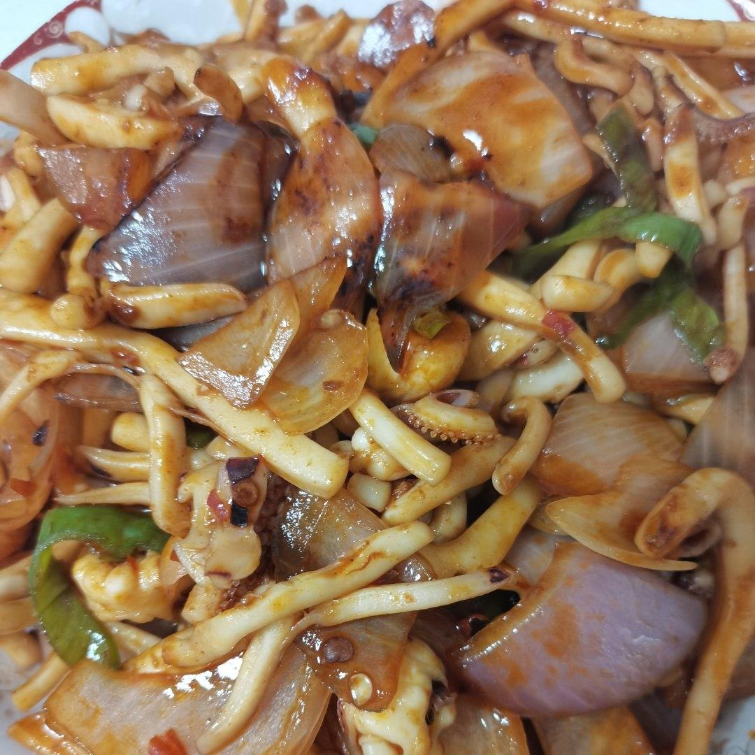 比饭店好吃的爆炒鱿鱼🦑