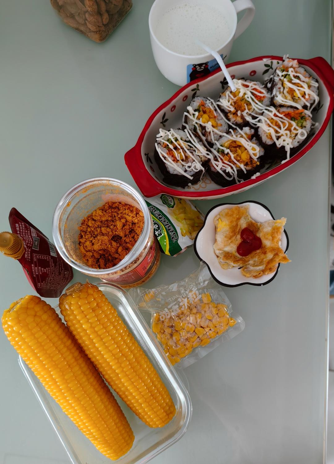 纯奶手撕吐司的做法 步骤1