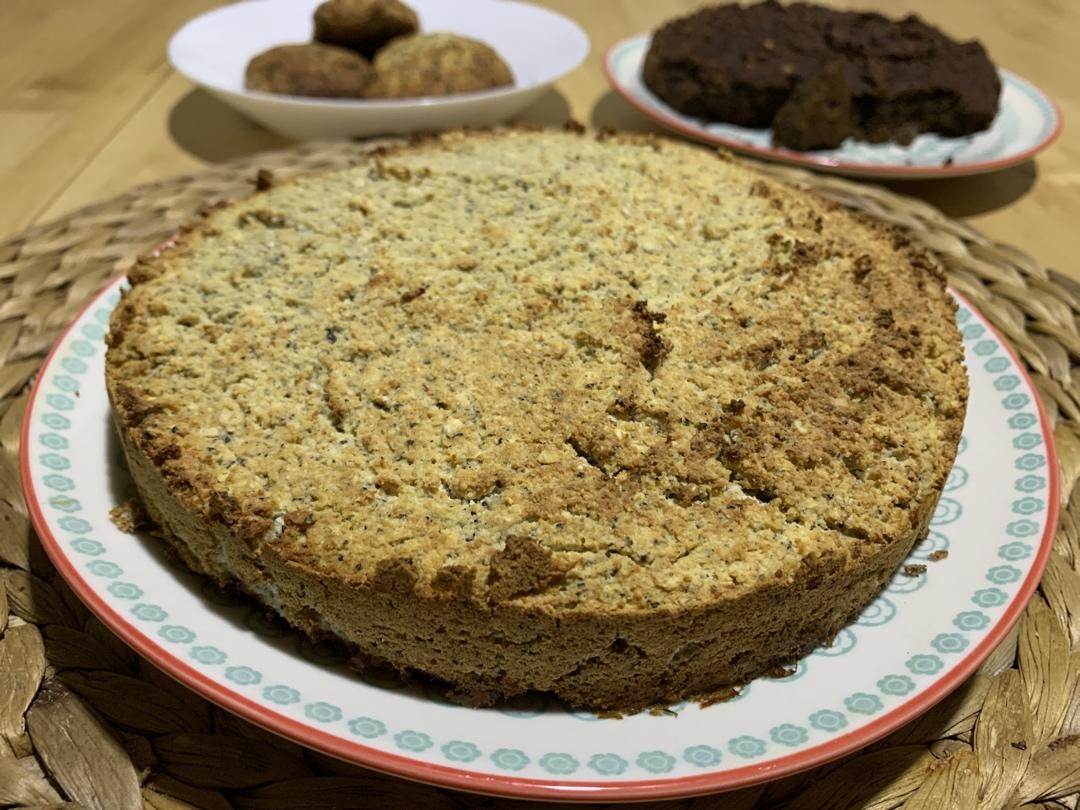 椰子面粉磅蛋糕 无糖无油