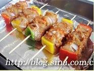 韩式辣酱烤鸡肉串的做法 步骤5