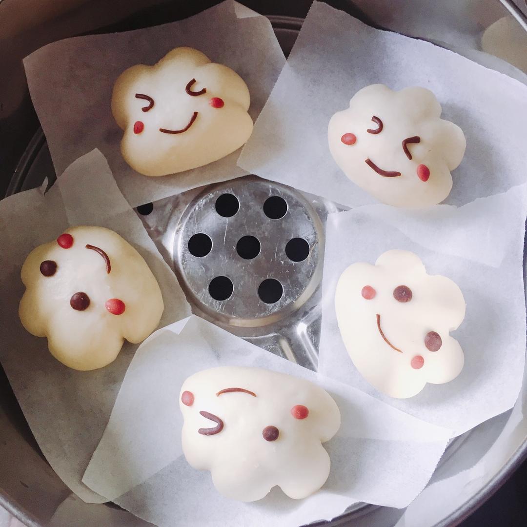 《Tinrry+》美姬老师教你做可爱云朵造型馒头