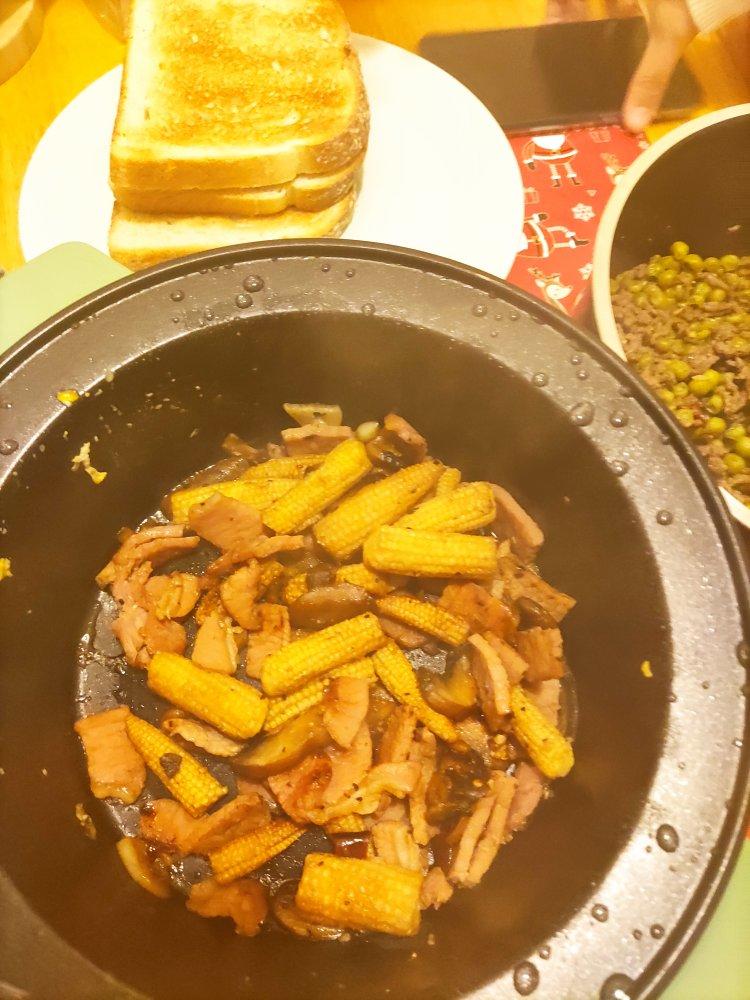 小玉米笋baby corn炒香菇