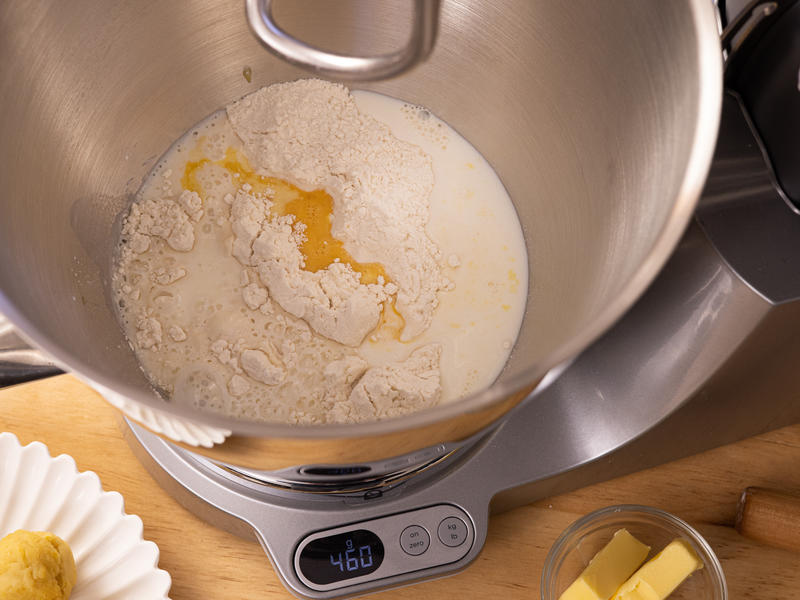 纯奶手撕吐司的做法 步骤1