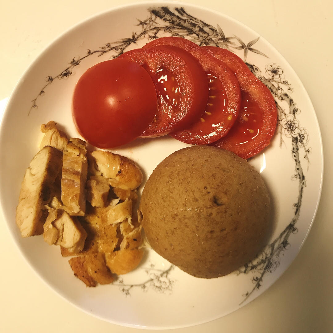 减脂增肌餐记录
