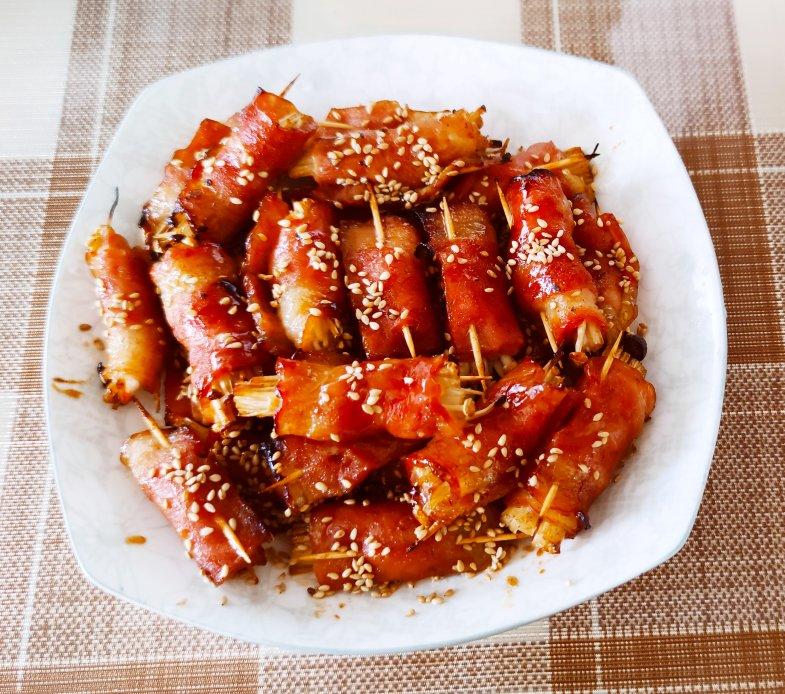 培根金针菇卷（烤箱）