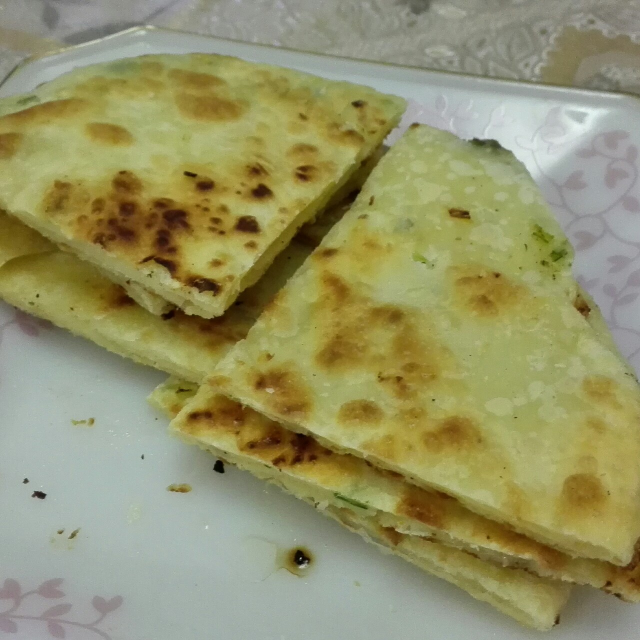 家常葱花饼