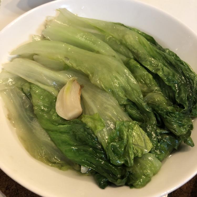 蒜泥生菜