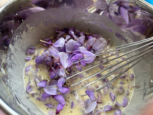 春天的味道——紫藤花饼的做法 步骤3