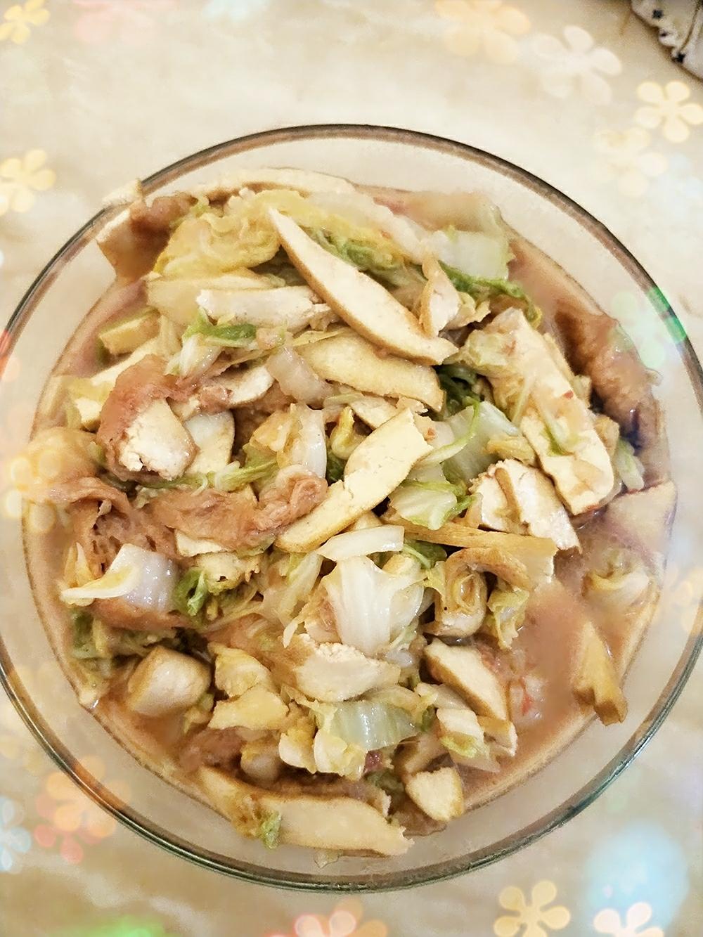 素炒白菜（送给不爱吃白菜的宝贝们）的做法