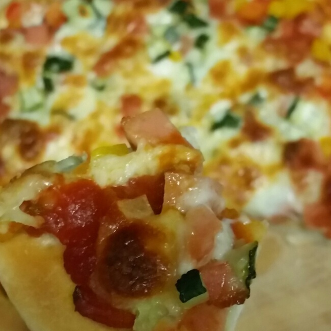 夏威夷pizza（附饼底冷冻法）