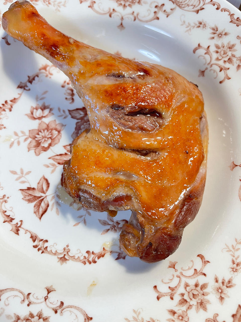 巨满足蜜汁烤鸭腿（鸡腿也可）