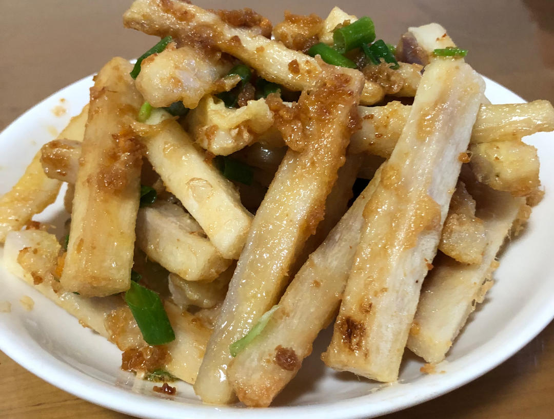 香香的蛋黄焗淮山药