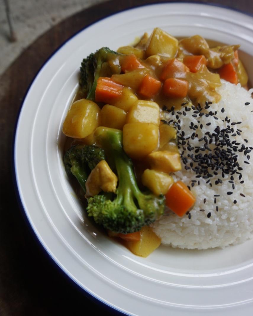 简约日式咖喱饭