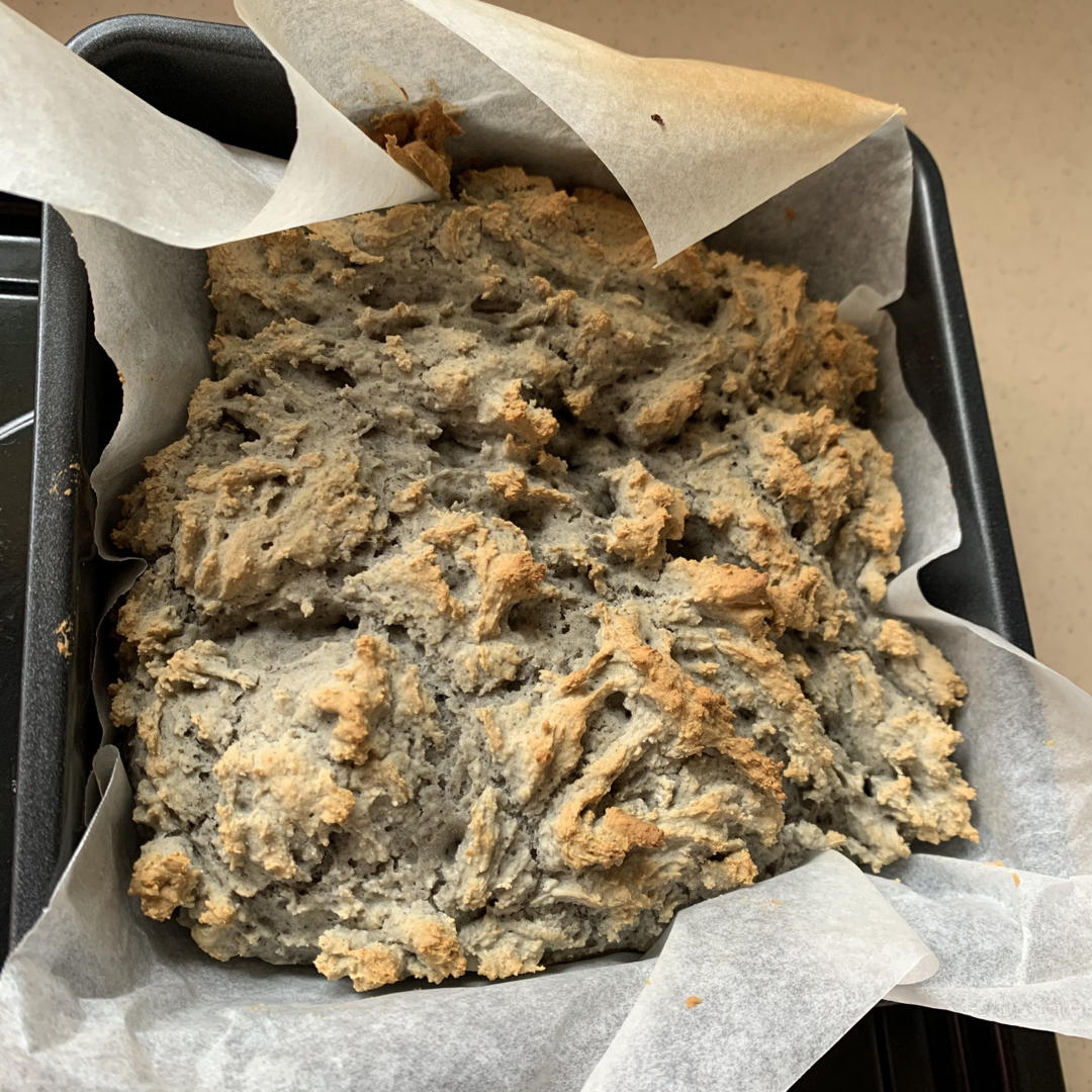 黑芝麻糯米饼（烤）