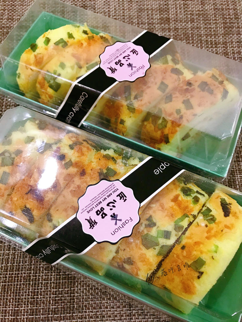 香葱肉松蛋糕卷