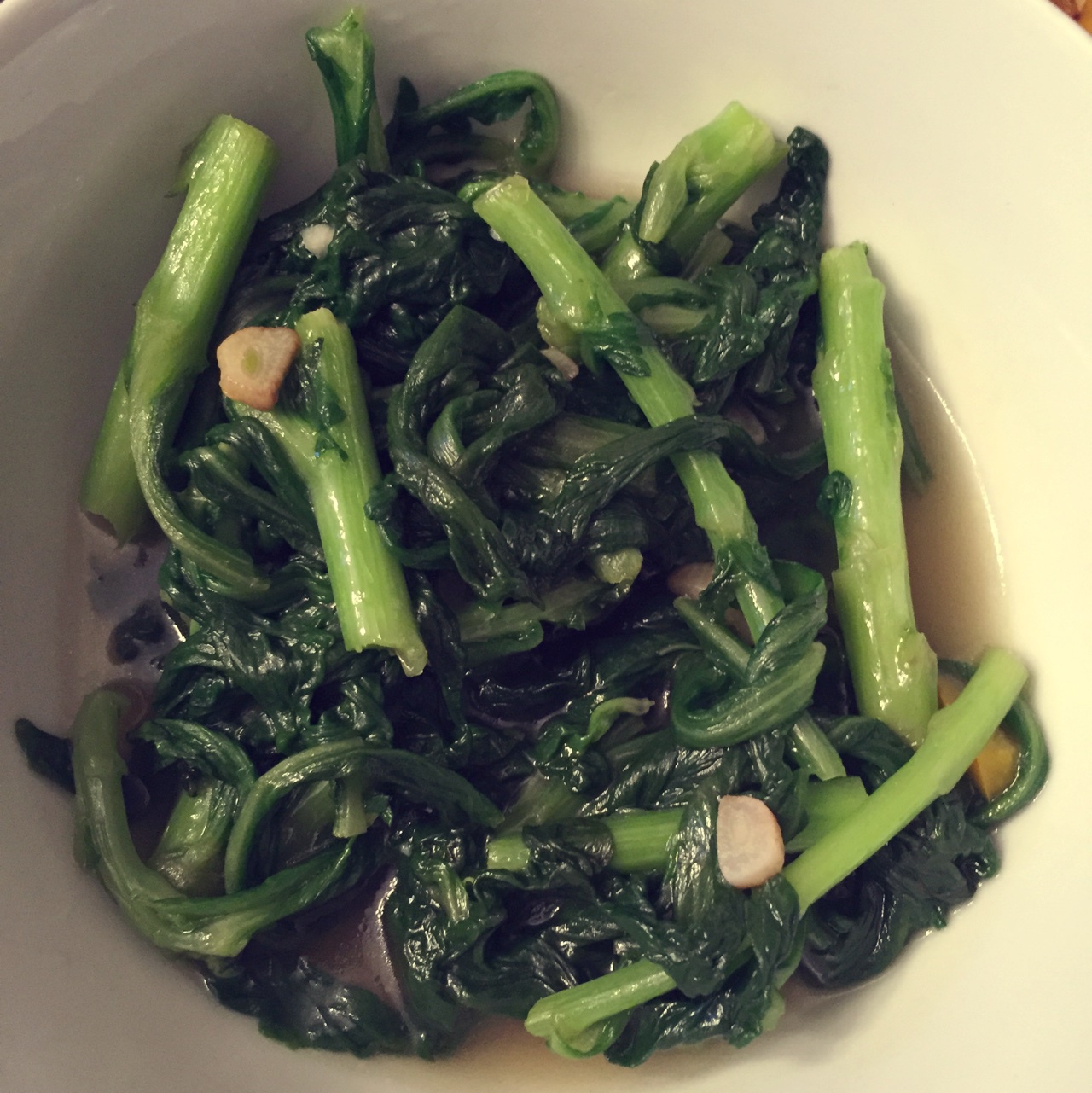 清炒茼蒿