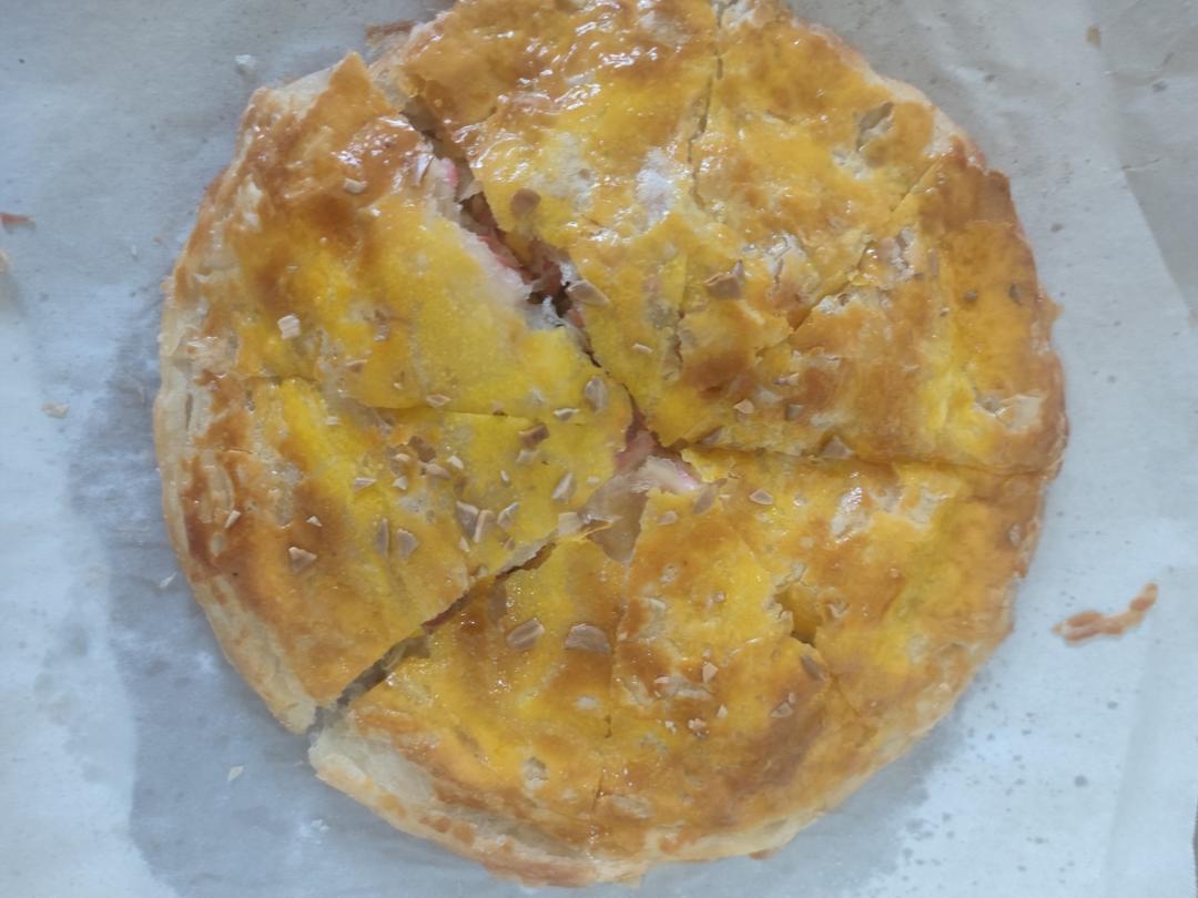 早餐烤箱，超快创意拉丝手抓饼