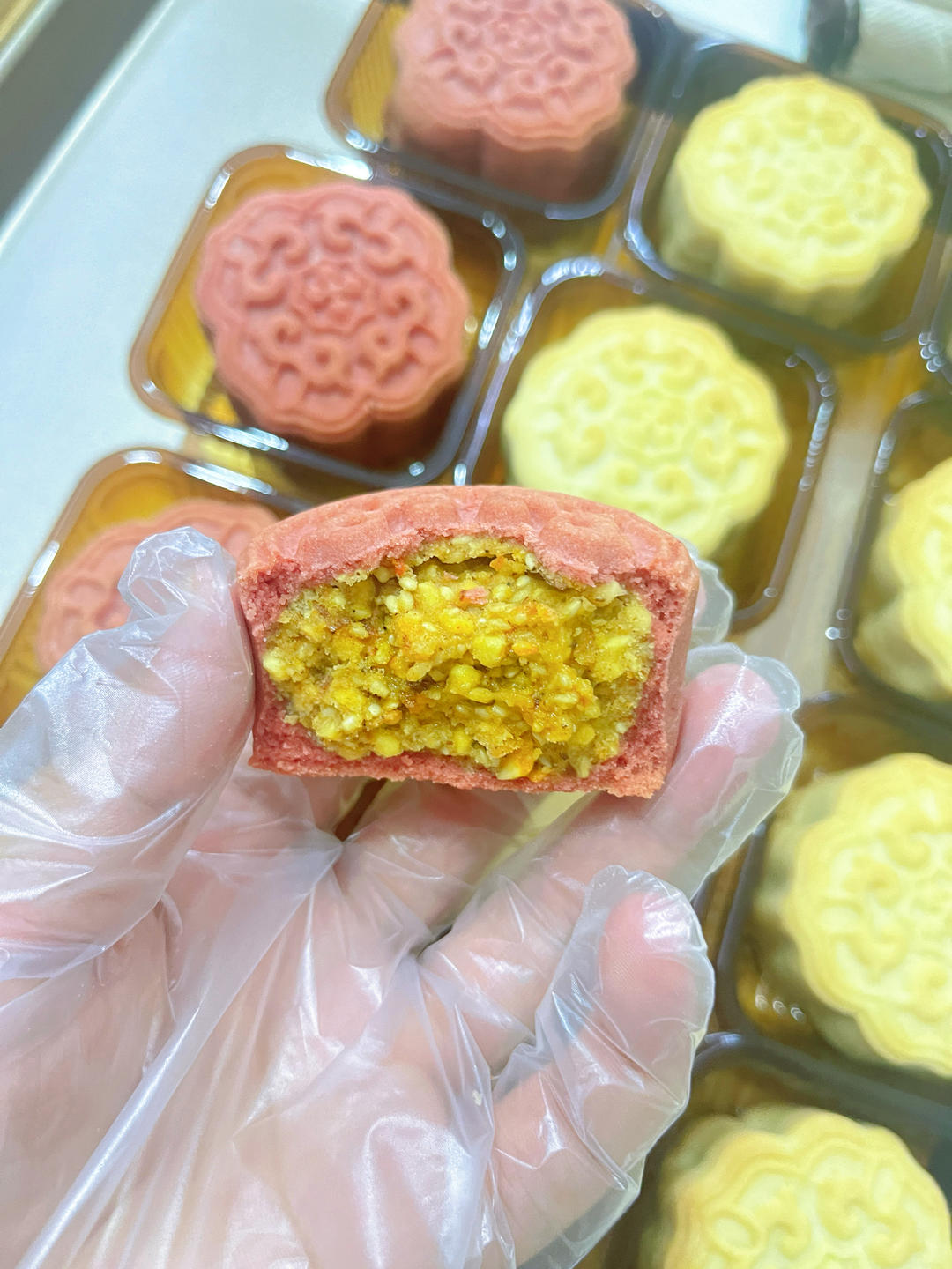 香辣花生脆皮月饼｜香辣咸香｜适合无辣不欢人群