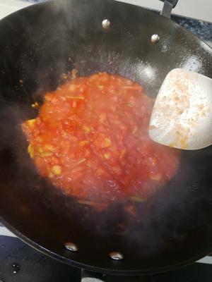 西红柿鸡蛋面疙瘩汤的做法 步骤3