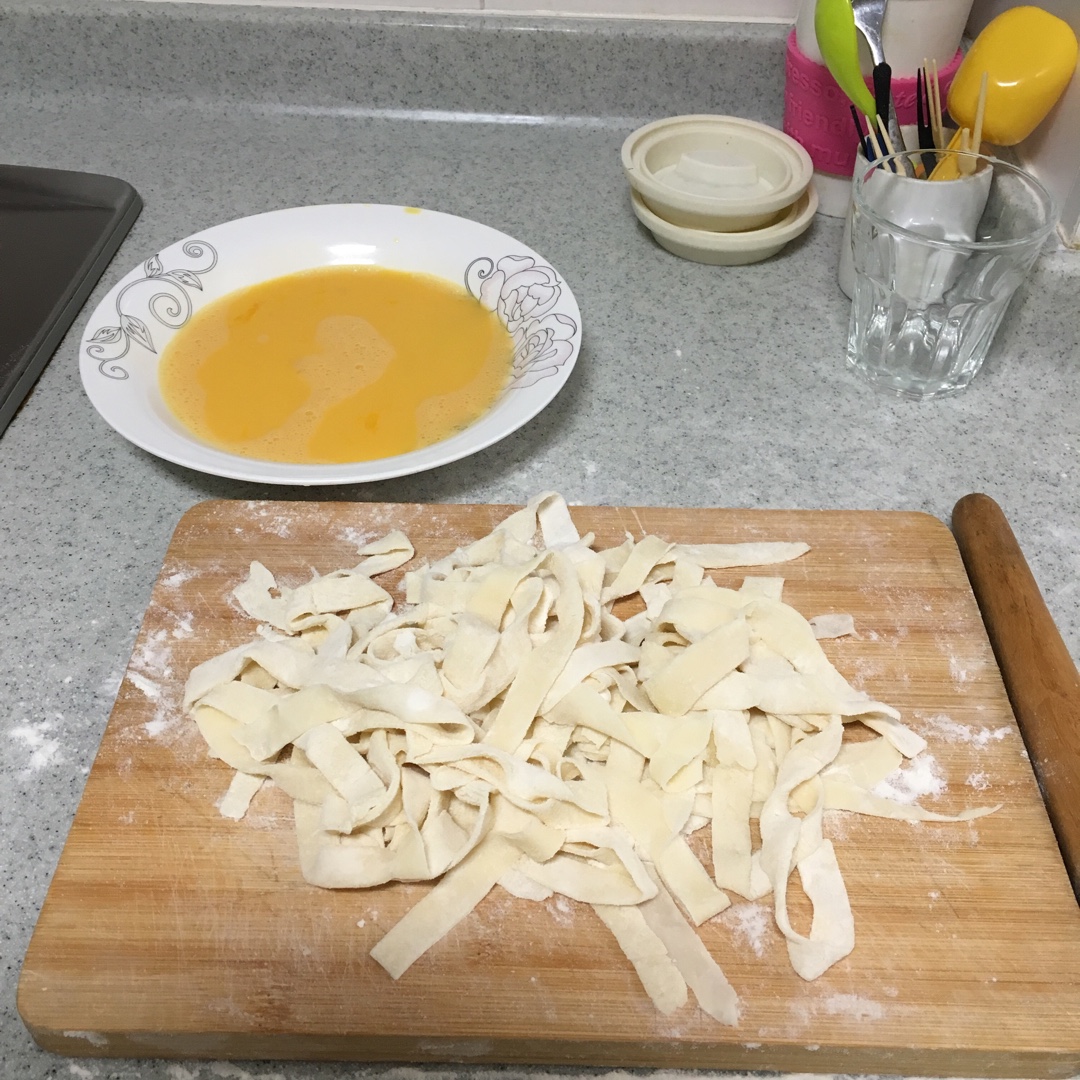 西红柿鸡蛋面片