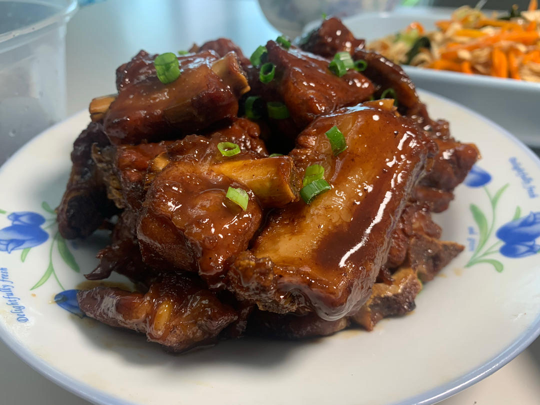 破防了✅好吃到舔手指的话梅排骨
