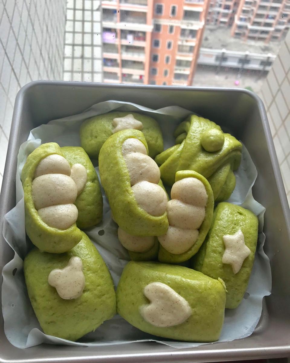 豌豆荚馒头
