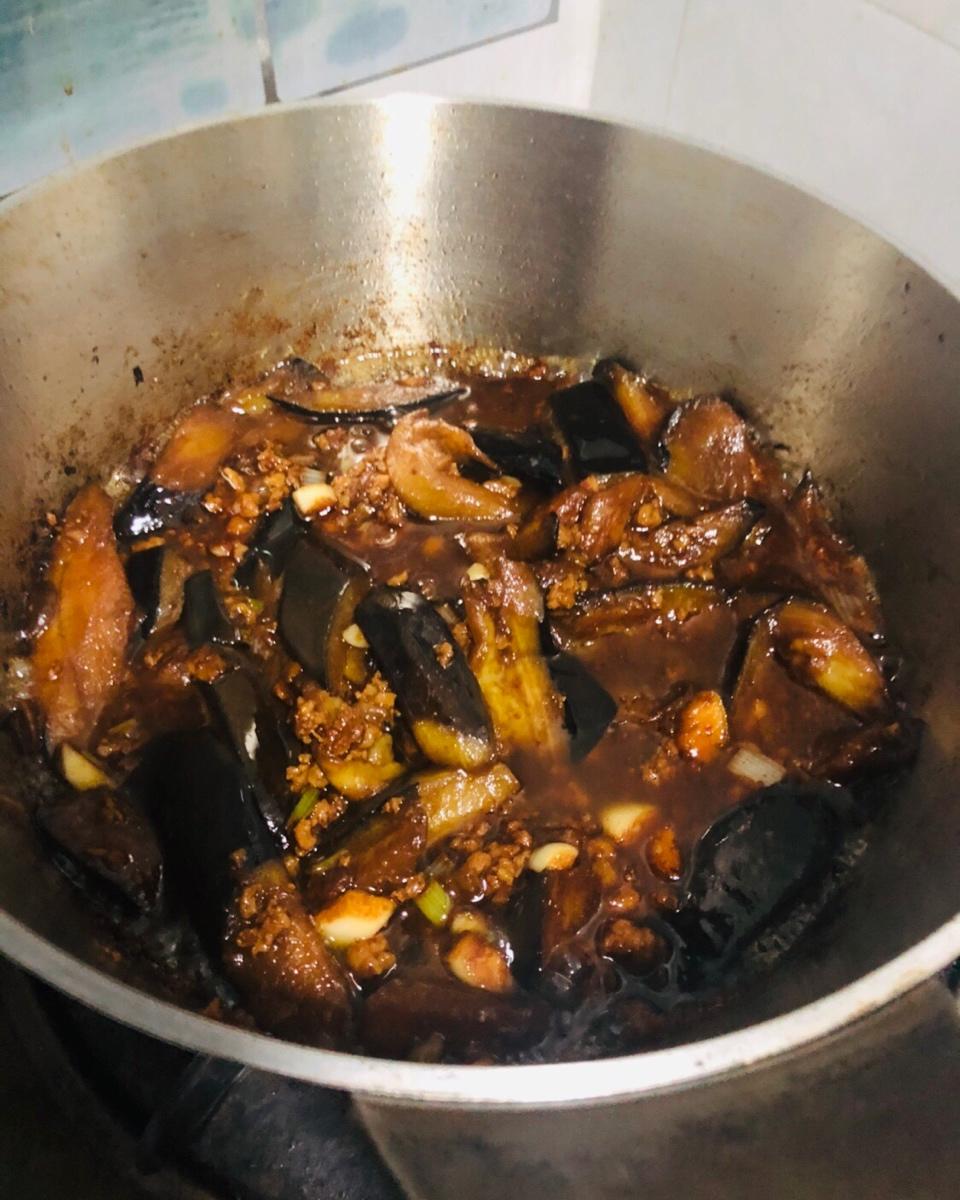鱼香茄子煲