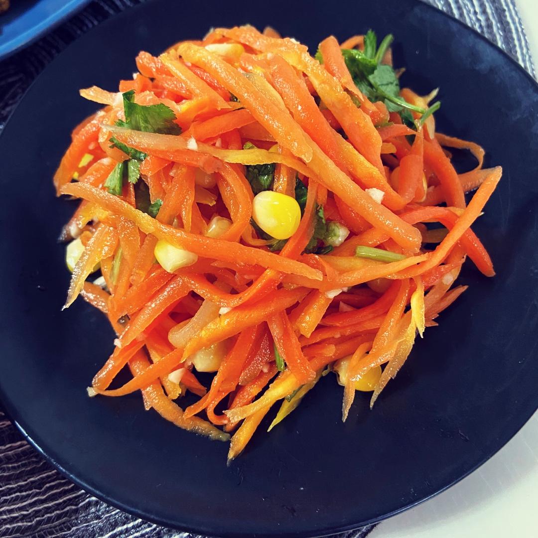 凉拌胡萝卜丝