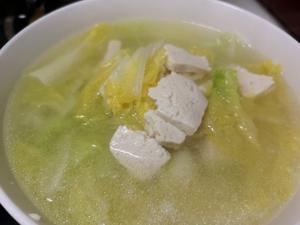 白菜豆腐汤的做法 步骤8