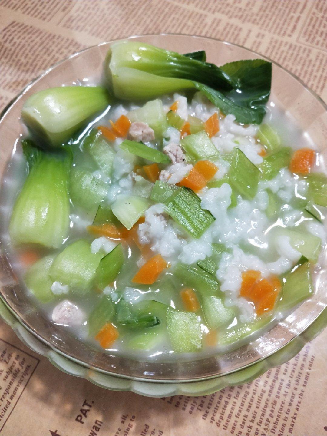 【早餐快手营养】香菇瘦肉粥