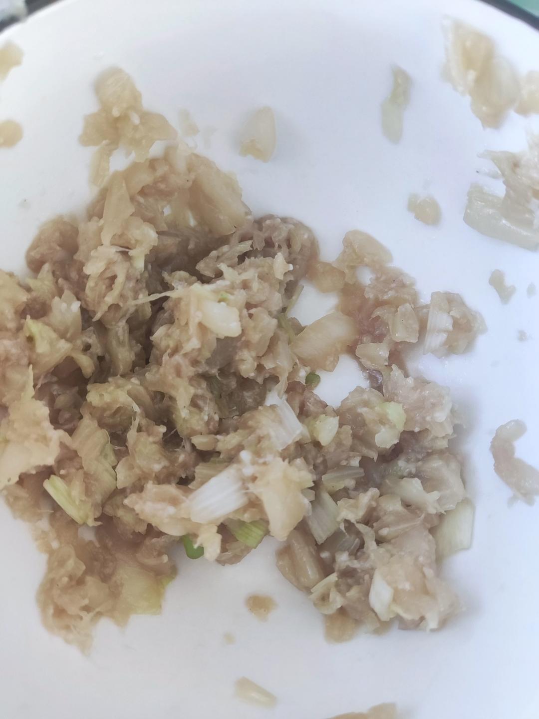 大白菜猪肉馅（超好吃的饺子馅）