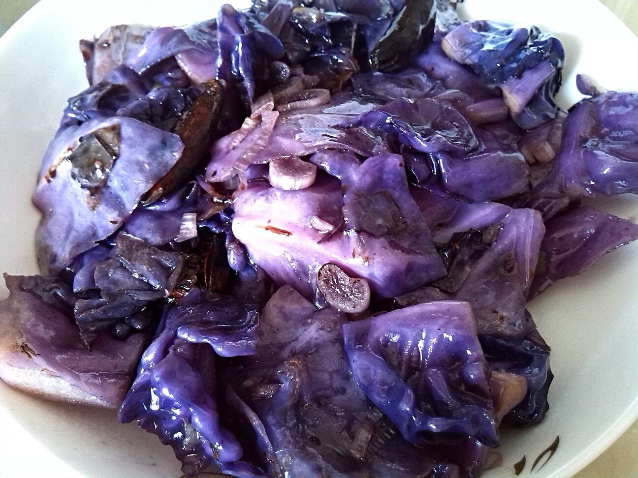 蚝油紫甘蓝