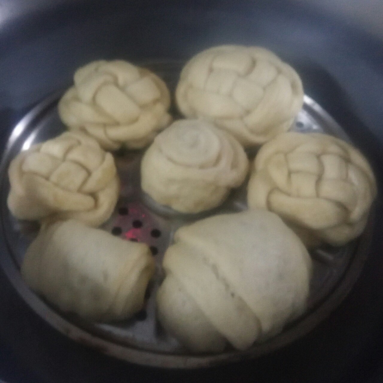 绣球馒头