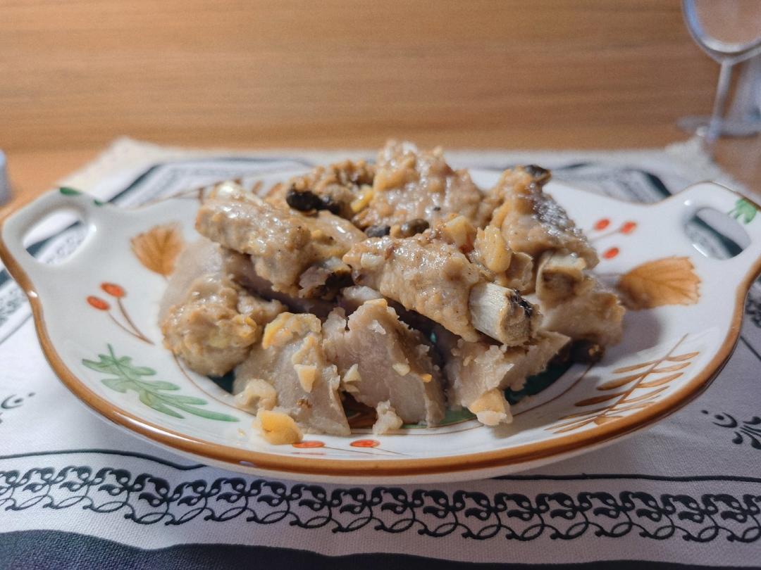 【豆豉蒸排骨】