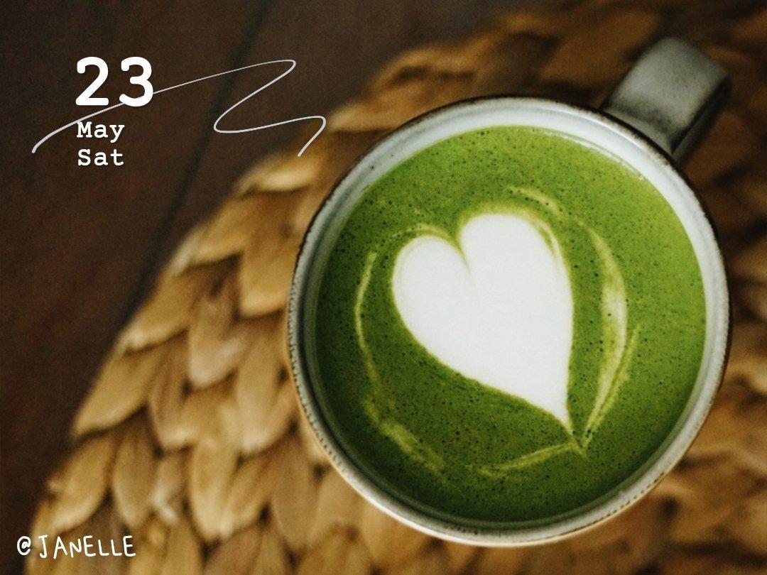 樱花岩盐奶盖抹茶拿铁【曼食慢语】