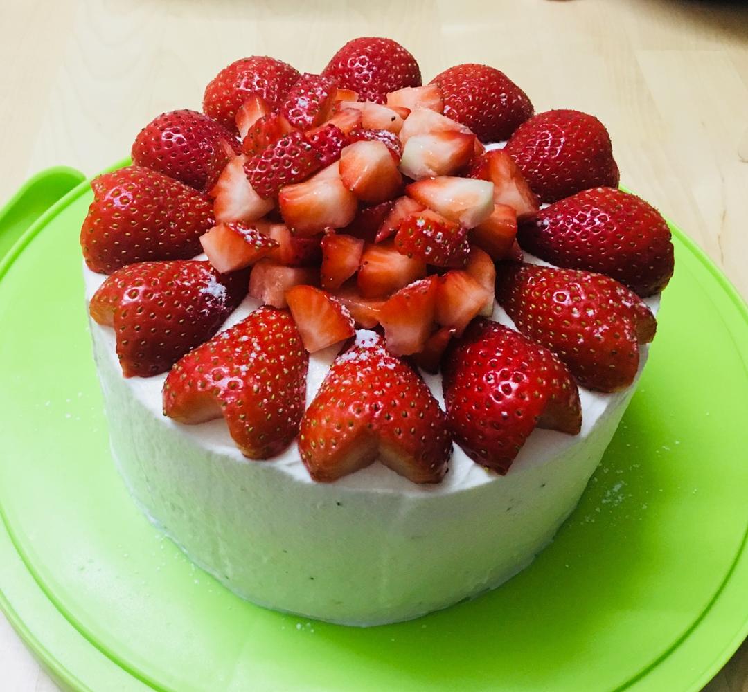 《Tinrry+》草莓奶油蛋糕（8寸配方）