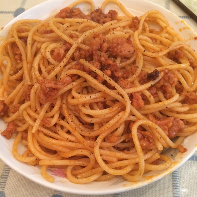 番茄肉酱意面