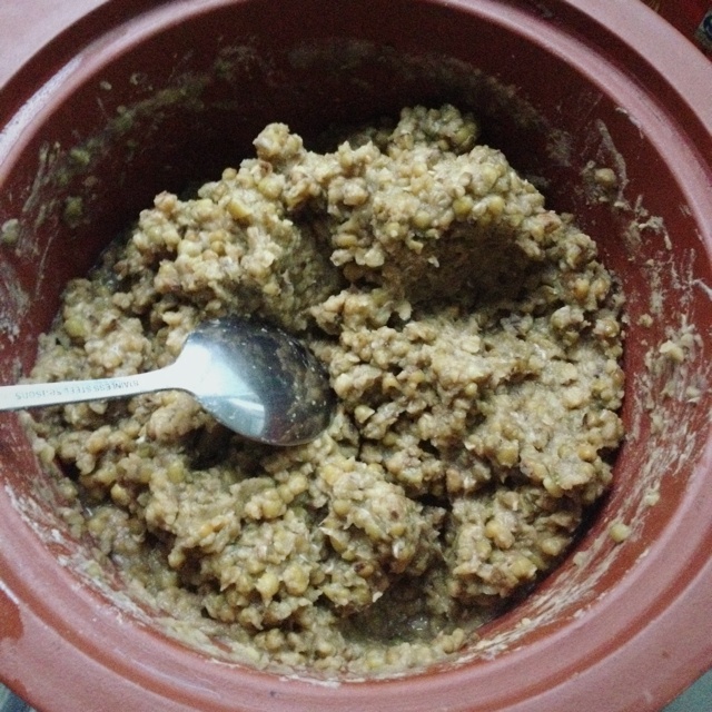 「一举两得」绿豆沙〜绿豆沙馅