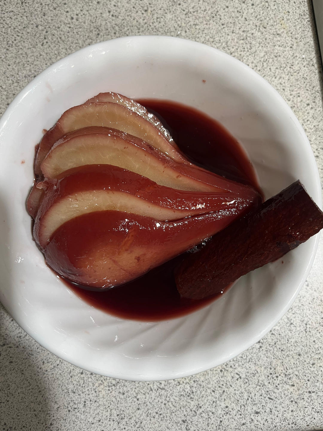 法式红酒炖啤梨