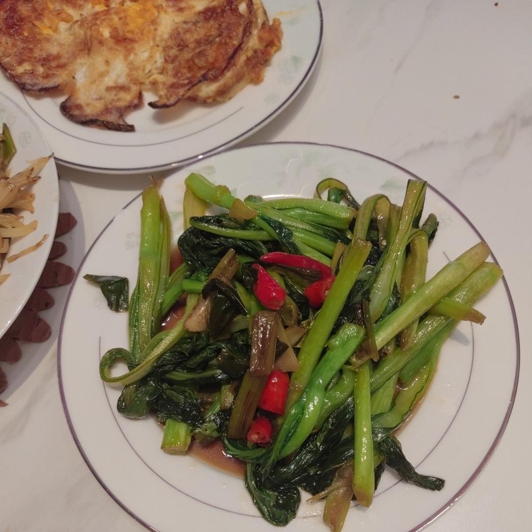 清炒菜心