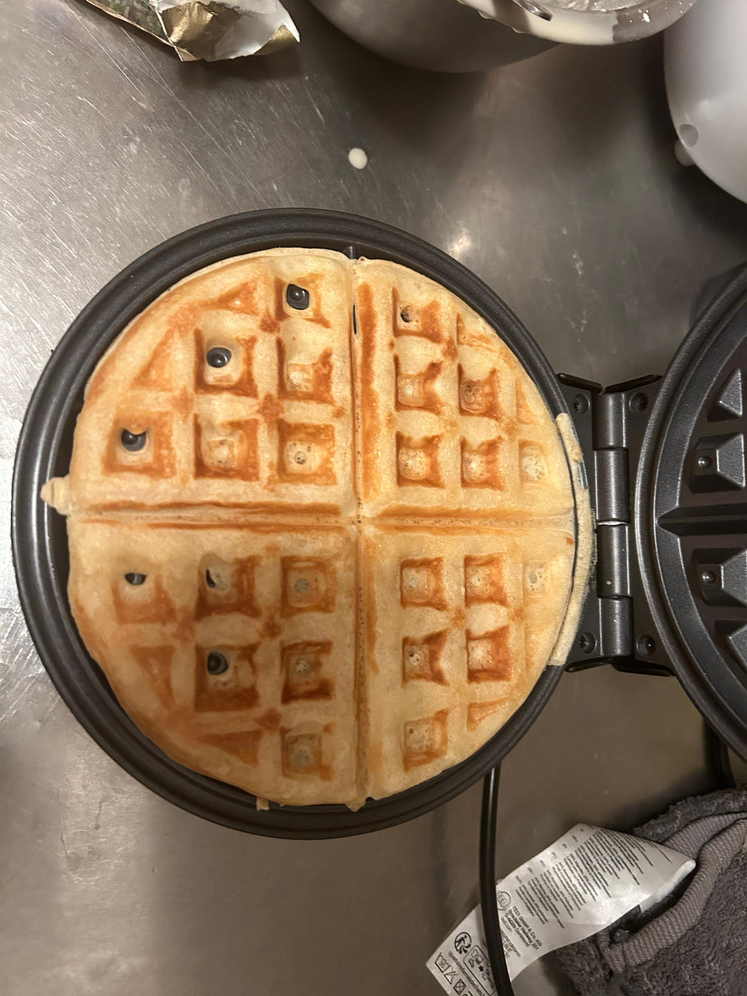 伪装成华夫饼的鸡蛋仔