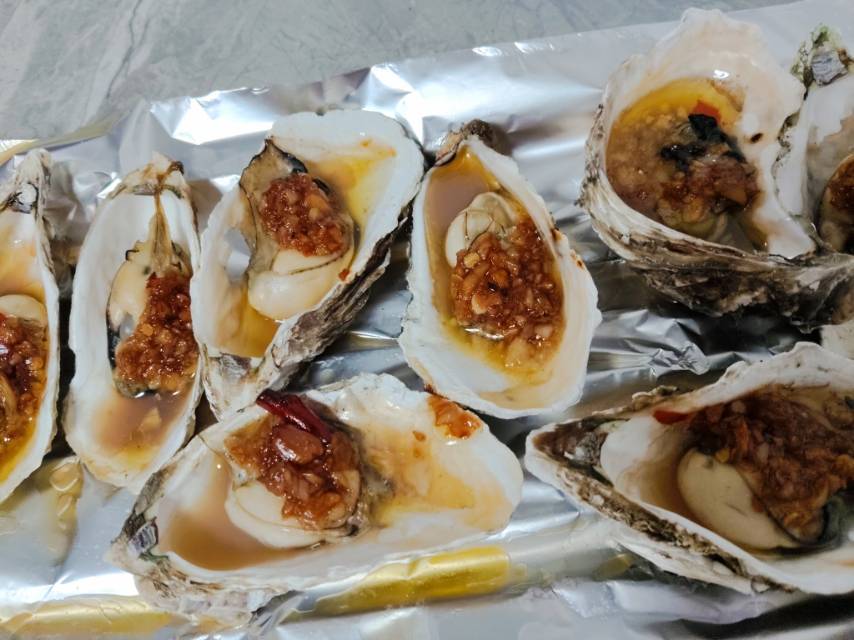至鲜至嫩烤生蚝🦪(附：省力开蚝方法）