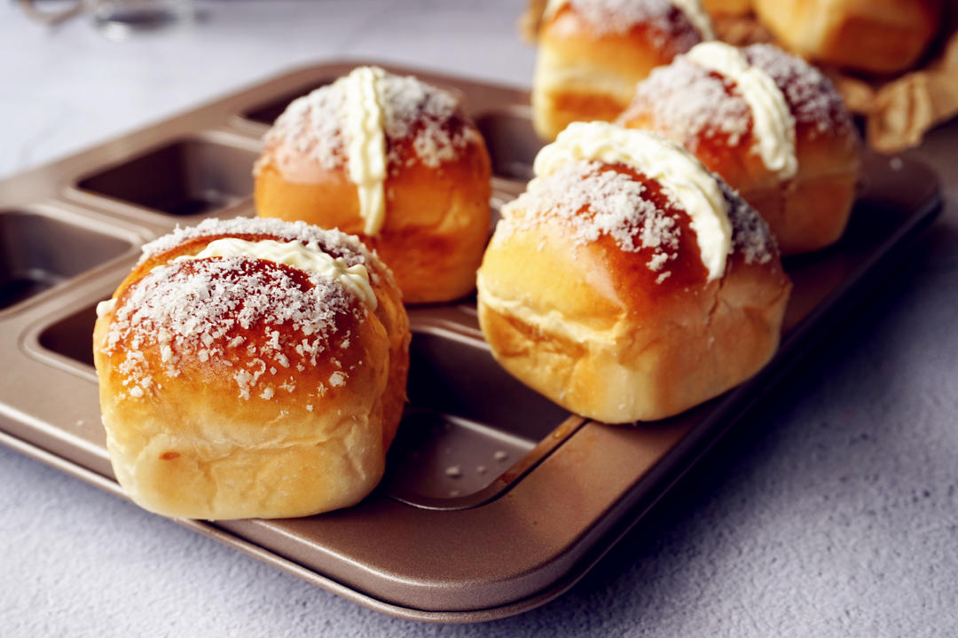 纯奶手撕吐司的做法 步骤1