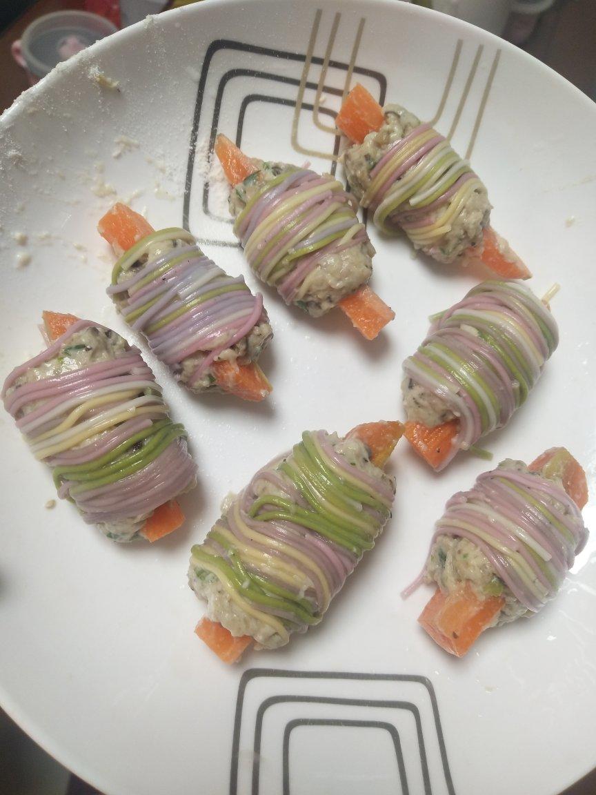 彩蔬鸡肉棒~宝宝辅食