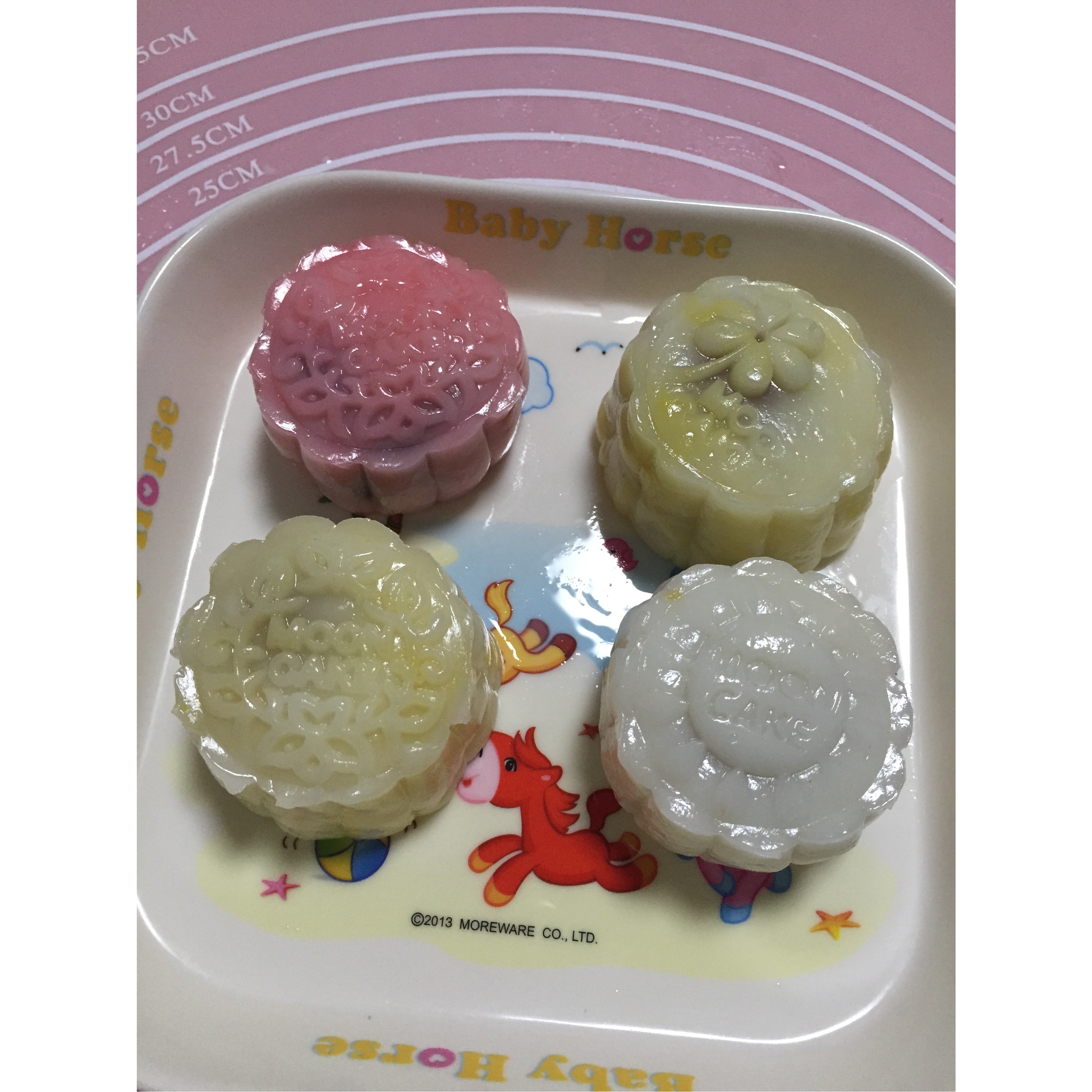 冰皮粉版冰皮月饼