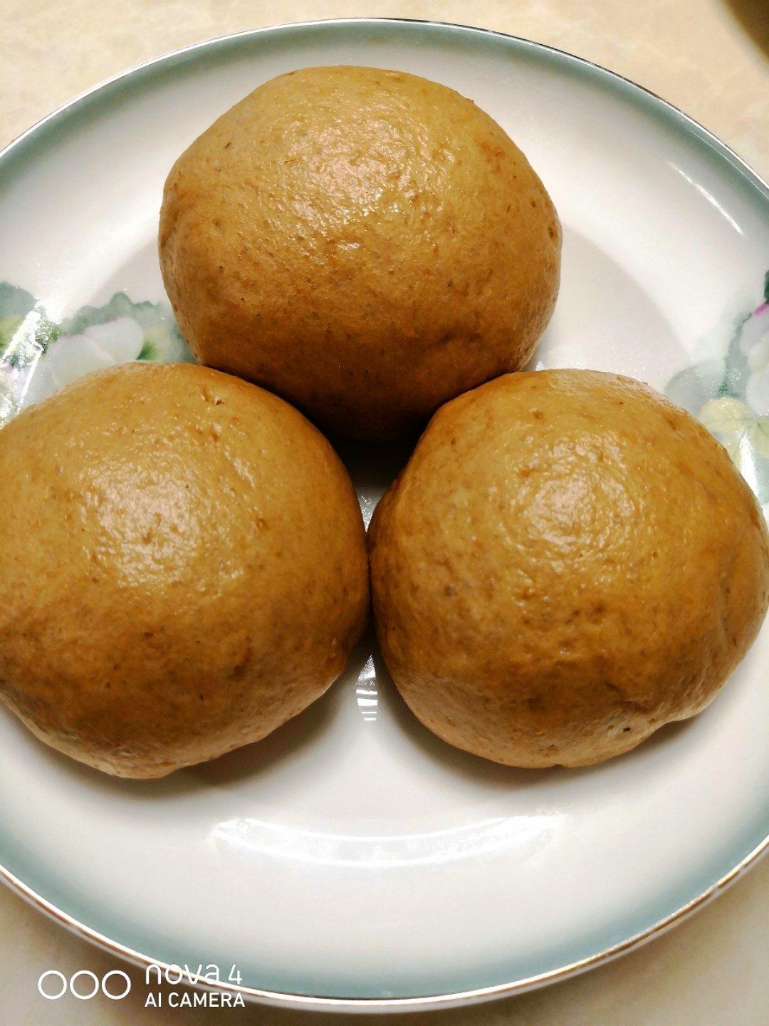 燕麦红糖馒头