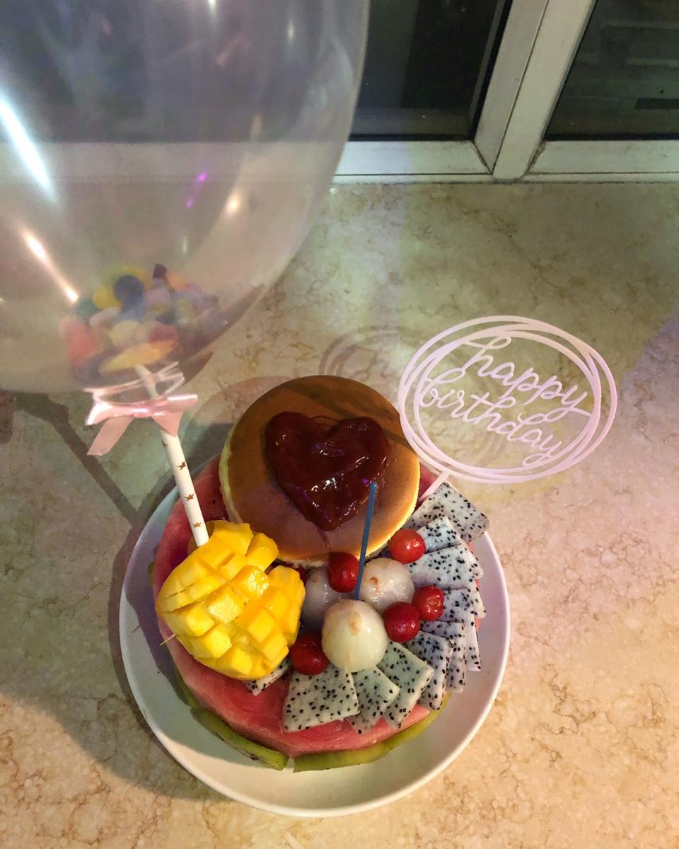 健康饮食纯水果生日蛋糕🎂