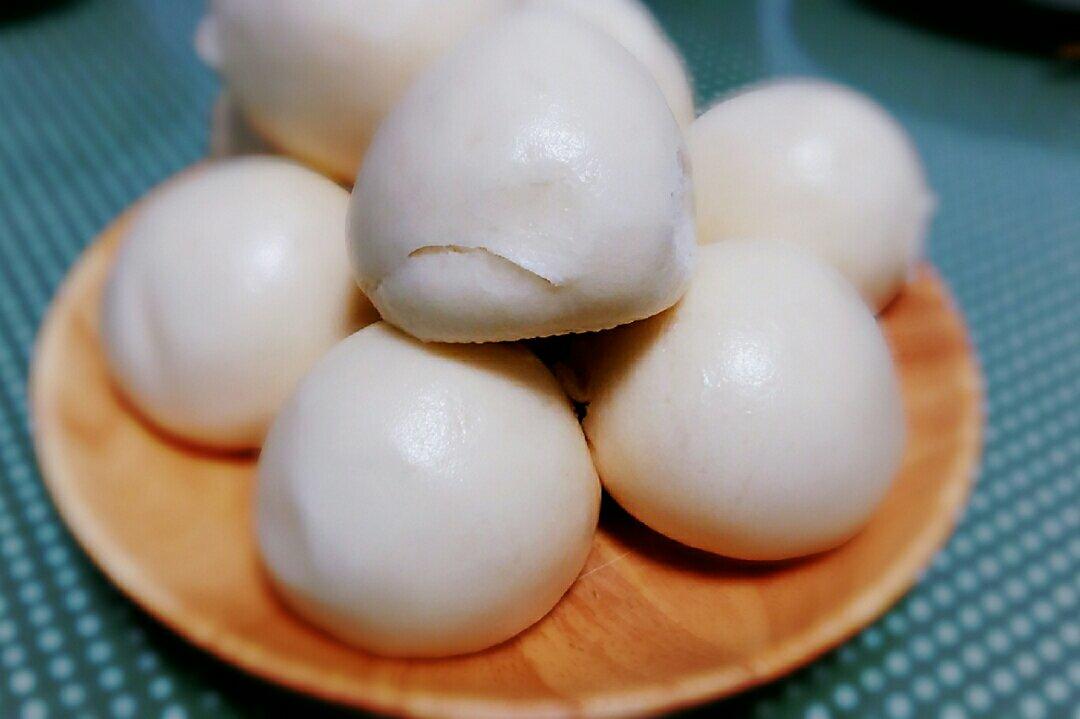 纯手工奶香馒头【无泡打粉，无添加】